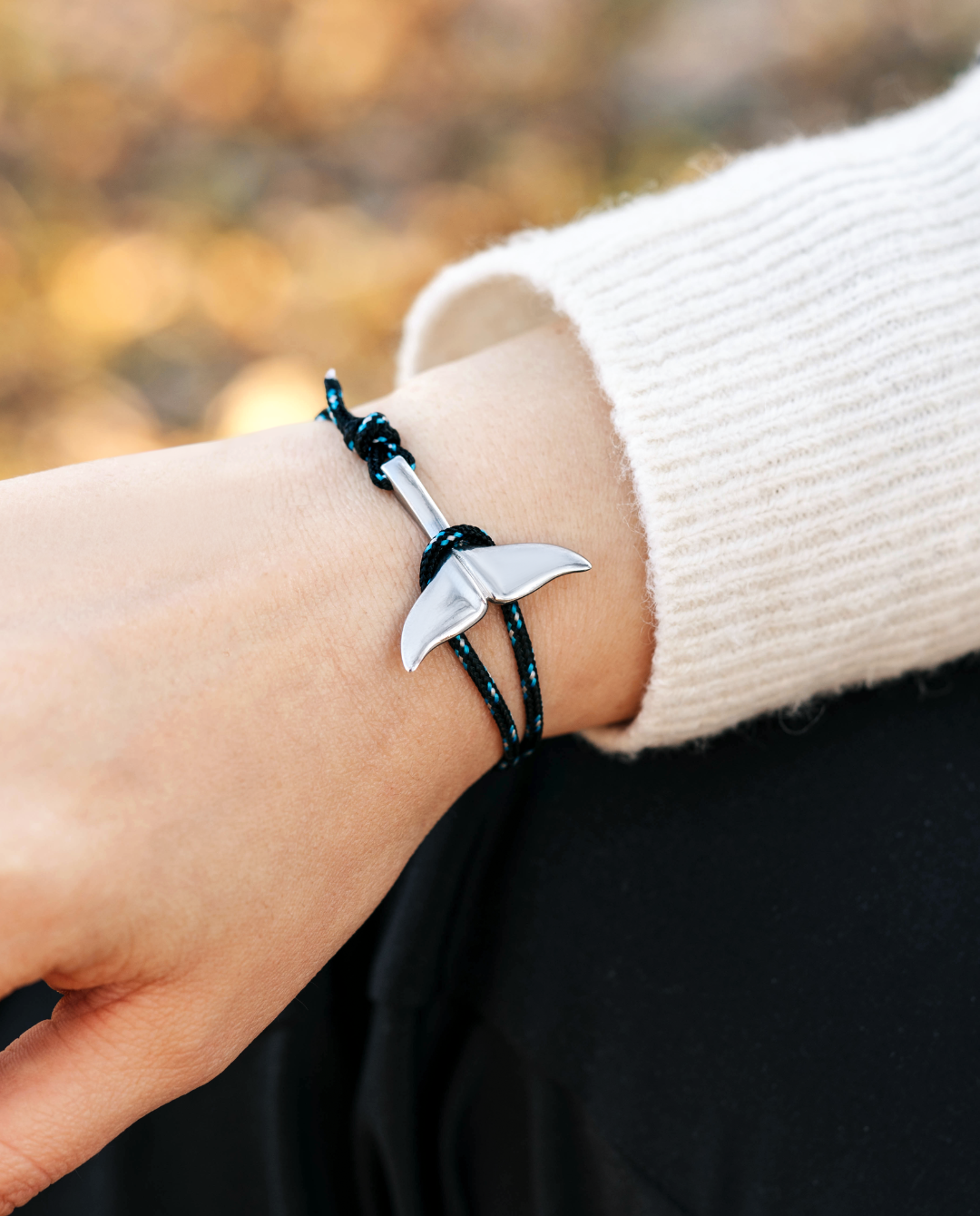 Walflosse – Dunkelblau