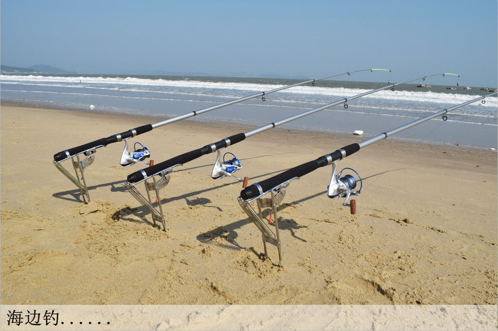 Automatischer Angelrutenhalter für Meeresruten