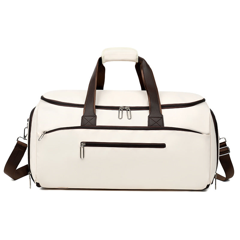 Vielseitige Sport- und Reisetasche mit Umhängetasche, getrennt für trockene und nasse Bereiche und multifunktionalem Design für Fitness