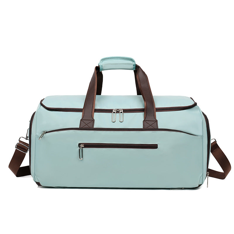 Vielseitige Sport- und Reisetasche mit Umhängetasche, getrennt für trockene und nasse Bereiche und multifunktionalem Design für Fitness