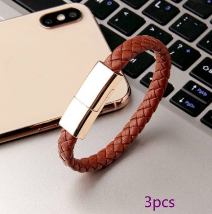 Neues Armband-Ladegerät USB-Ladekabel Datenladekabel für iPhone 14 13 Max USB-C-Kabel für Telefon Micro-USB-Kabel