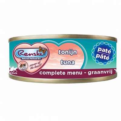 Renske Frischfleischmehl Katze Frische Thunfischpastete Getreidefrei