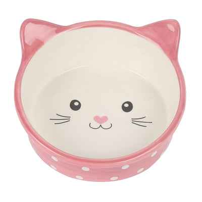 Happy Pet Fressnapf Katze Polka Rosa/Creme
