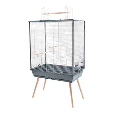 Zolux Vogelkäfig Neo Jili Xl Grau