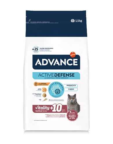 Advance Katze Sterilisiert Empfindlich Senior 10+