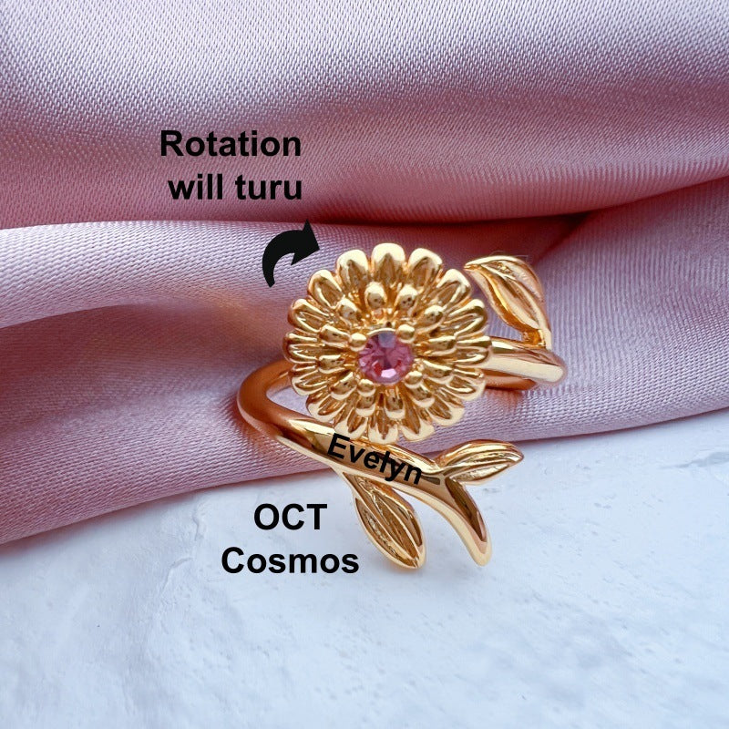 Rotierender Dekompressions-Schriftzug Spaltring