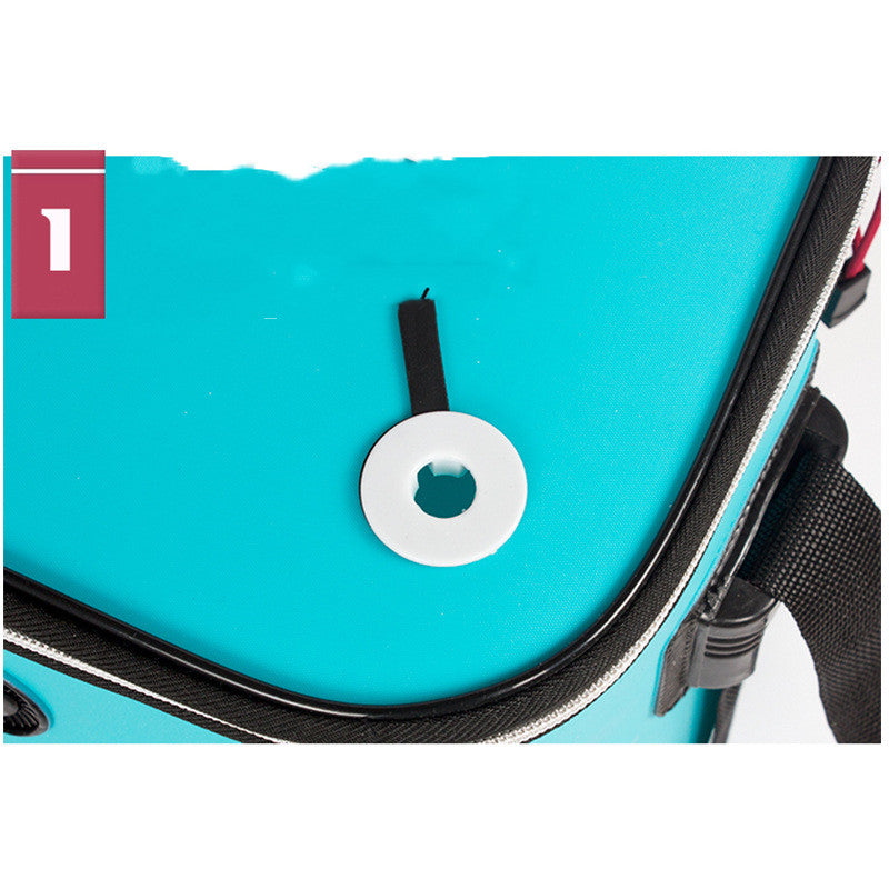 Faltbarer Lebendfisch-Eimer aus EVA – Wasserdichter Angeleimer 42×42×21 cm - Gut und Günstig Kaspar