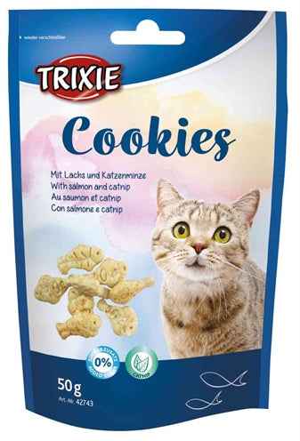 Trixie Kekse Mit Lachs Und Katzenminze