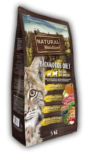 Natural Woodland Katze / Kätzchen Backwoods Diät