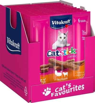 Vitakraft Katzenstäbchen Mini-Truthahn Mit Lammfleisch
