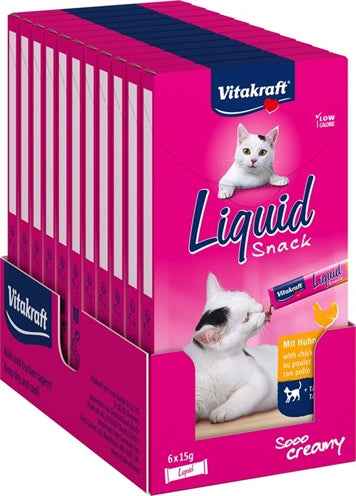 Vitakraft Katze Flüssigsnack Huhn &Amp; Taurin