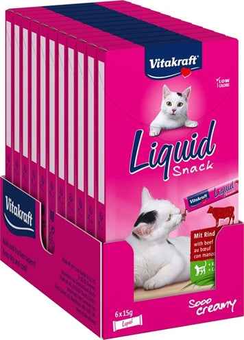 Vitakraft Katze Flüssig-Snack Rindfleisch &Amp; Inulin