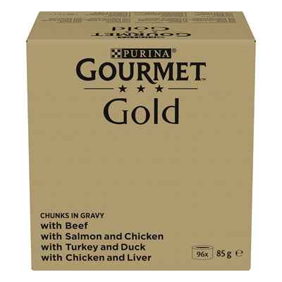Gourmet Goldklumpen In Bratensosse Rind / Lachs / Truthahn / Huhn