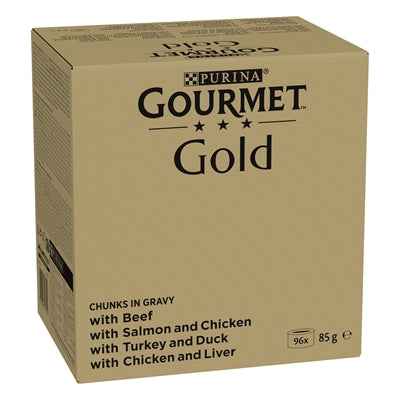Gourmet Goldklumpen In Bratensosse Rind / Lachs / Truthahn / Huhn