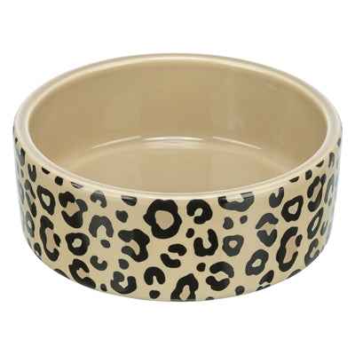 Trixie Futter / Trinknapf Leo Katze Keramik Panther Print Assorti