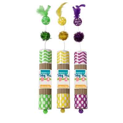 Happy Pet Tabby Patch Roller Karton Sortiert