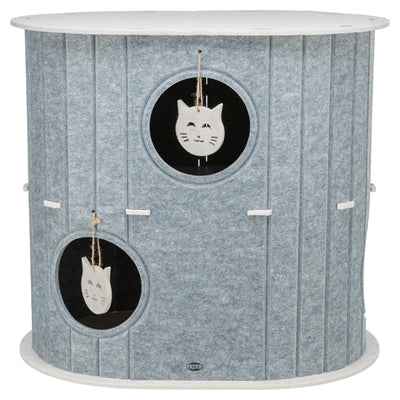 Trixie Wollfilz Laufstall Mara Oval Sand/Grau