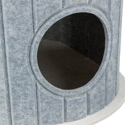 Trixie Wollfilz Laufstall Mara Oval Sand/Grau