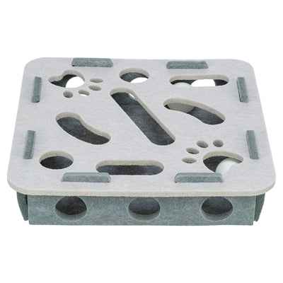 Trixie Loch'n'roll Box Filz Grau