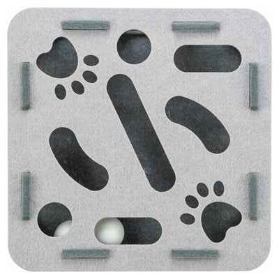 Trixie Loch'n'roll Box Filz Grau