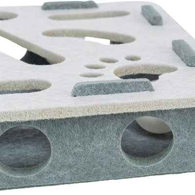Trixie Loch'n'roll Box Filz Grau