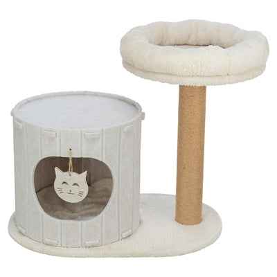 Trixie Cremefarbener Filz-Kratzbaum Filia