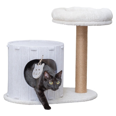 Trixie Cremefarbener Filz-Kratzbaum Filia