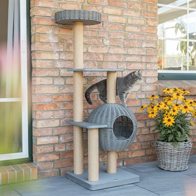 Trixie Kratzbaum Amalia Outdoor Grau