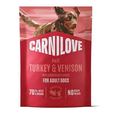 Carnilove Beutel Truthahn / Wild / Erdbeerblätter