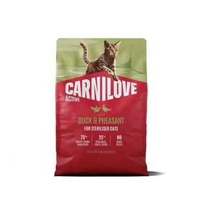Carnilove Aktiv Erwachsen Sterilisiert Alle Rassen Ente / Fasan