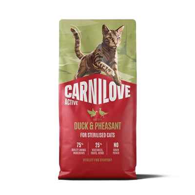 Carnilove Aktiv Erwachsen Sterilisiert Alle Rassen Ente / Fasan