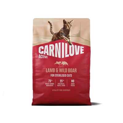 Carnilove Aktiv Erwachsen Sterilisiert Alle Rassen Lamm / Wildschwein