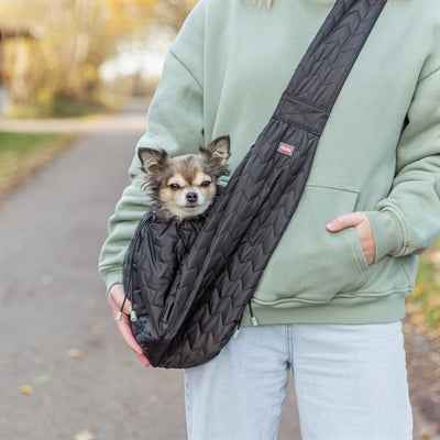 Trixie Hundetasche Bauchtrager Mavi Maximal 5 Kg Schwarz