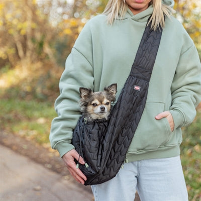 Trixie Hundetasche Bauchtrager Mavi Maximal 5 Kg Schwarz