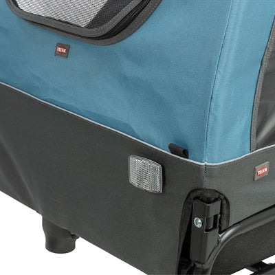 Trixie Fahrradanhänger Bis 35 Kg Blau / Grau