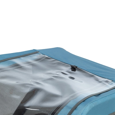 Trixie Fahrradanhänger Bis 35 Kg Blau / Grau