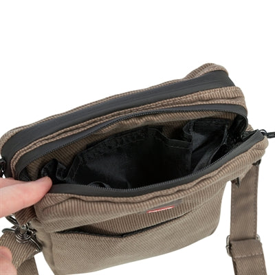Trixie Snackbeutel Gerippter Samt Polyester Braun