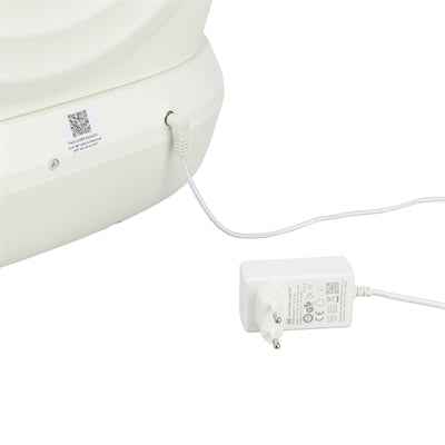 Trixie Selbstreinigendes Elektrisches Katzentoilette Xl Aus Kunststoff, Weiss