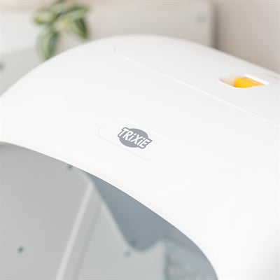 Trixie Selbstreinigendes Elektrisches Katzentoilette Xl Aus Kunststoff, Weiss