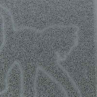 Trixie Katzenstreu Matte Katze Silhouette Pvc Hellgrau