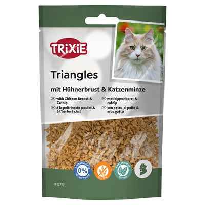 Trixie Dreiecke Mit Hühnchenbrust Und Katzenminze