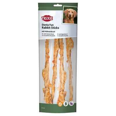 Trixie Denta Fun Rabbit Sticks Mit Hühnerbrust