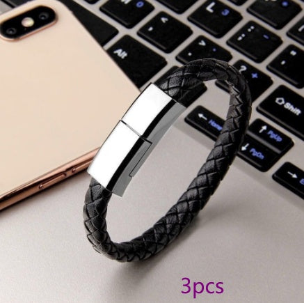 Neues Armband-Ladegerät USB-Ladekabel Datenladekabel für iPhone 14 13 Max USB-C-Kabel für Telefon Micro-USB-Kabel