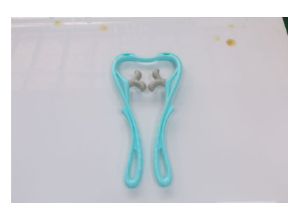 Multifunktionales manuelles Nackenmassagegerät mit sechs Rollen zur Linderung von Massageproblemen