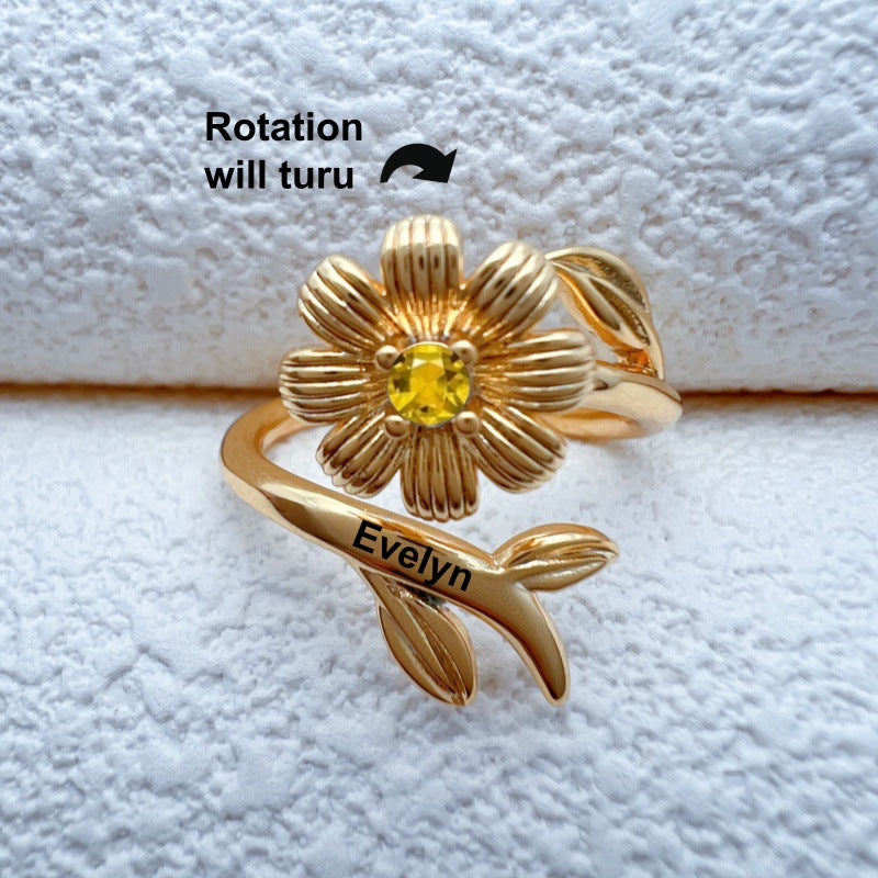 Rotierender Dekompressions-Schriftzug Spaltring