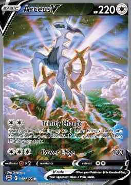 Spielkarte Pokemon Arceus Englisch kein Original
