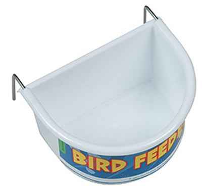 Happy Pet Futternapf Halbrund Weiss