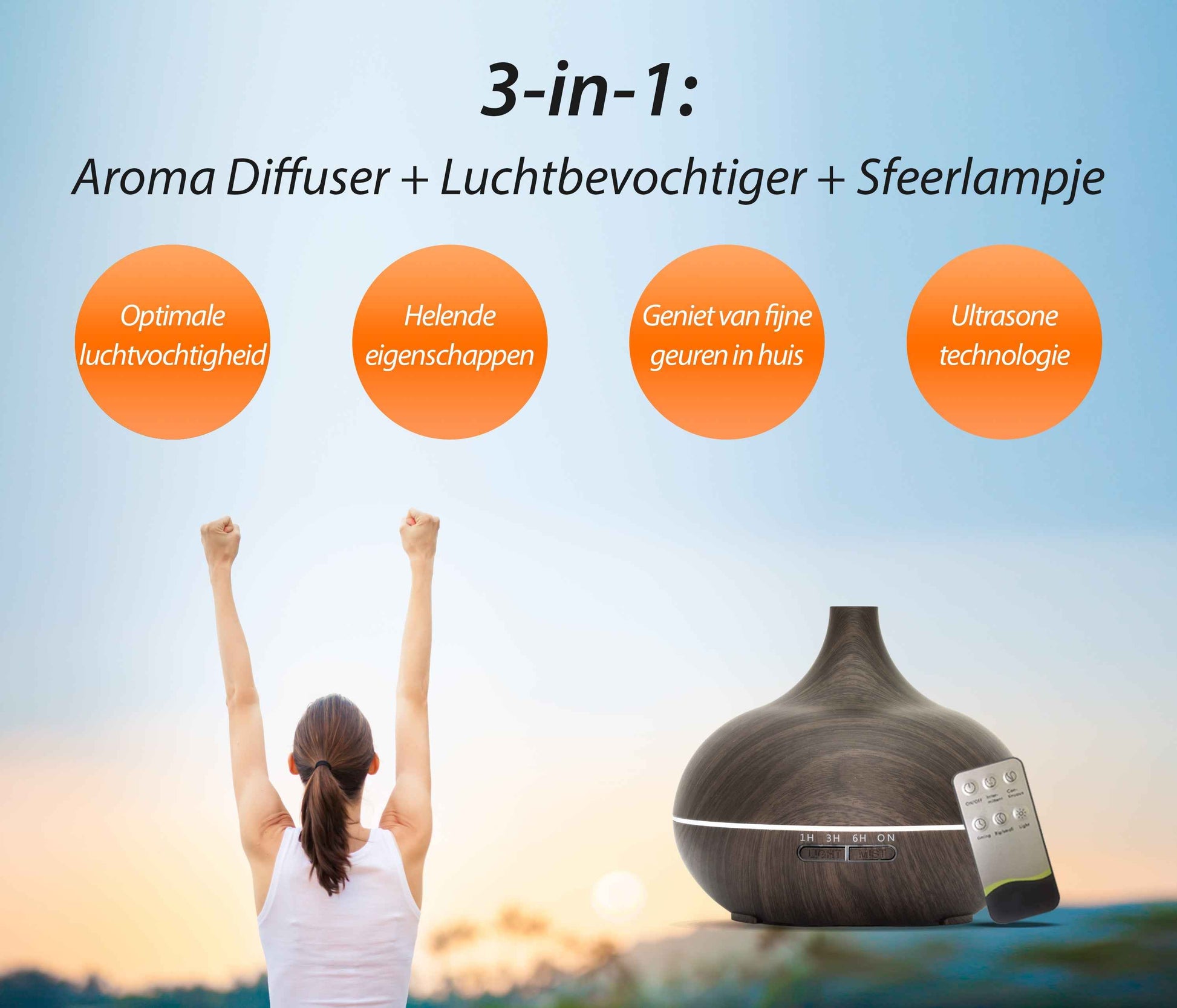 Essential Pro - Dark Wood - Aroma Diffuser