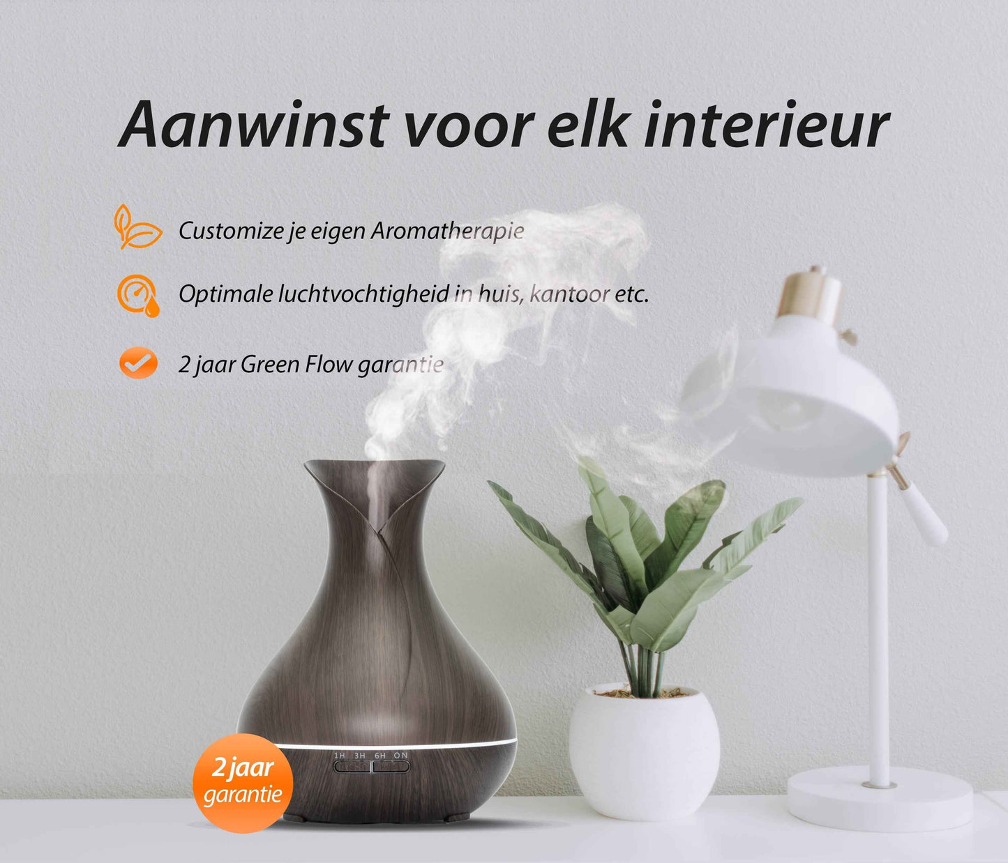Vitality Pro - Dark Wood - Aroma Diffuser