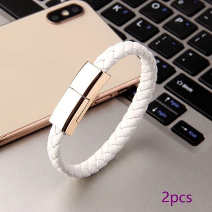 Neues Armband-Ladegerät USB-Ladekabel Datenladekabel für iPhone 14 13 Max USB-C-Kabel für Telefon Micro-USB-Kabel